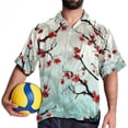thumbnail image 4 of Tree Men's Casual Short Sleeve Button Down Shirts - Printed Summer Beach Tops for Men and Women, 4 of 6