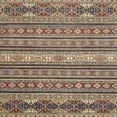 thumbnail image 1 of Ahgly Company Indoor Square Abstract Chestnut Brown Oriental Area Rugs, 5' Square, 1 of 6