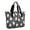 Dark Halloween Ghosts, variant on Tote Bag for Women - Dark Halloween Pattern Shoulder Bag - Large Utility Work Duffle Bag with Zipper Handbag for Travel, Work, Sprots