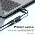 thumbnail image 4 of Cable De Alimentación De CC A Tipo C, Salida De Cable De Carga PD De aleación De Aluminio 5 V 9 V 20 V CC Entrada Hembra De 3,0 Mm X 1,1 Mm A Macho Tipo C Compacto Para Estudio, 4 of 7