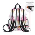 thumbnail image 5 of FORMRS School Backpack with Front Zippered Pocket 12" Elementary Student Travel Daypack, Pink Cartoon Ice Cream, 5 of 6
