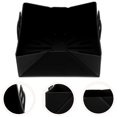 thumbnail image 4 of Shisuyan Air Fryer Tray Replacement Silicone Liner Non Stick Black 1Set, 4 of 9