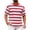 Red, variant on Jalioing Striped T Shirts for Men Short Sleeve Classic Basic Shirt Summer Casual Crew Neck Vacation Tee Shirt