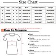 thumbnail image 3 of CHOK Offres Cyber&Monday Hauts d'Été pour Femmes T-Shirts Amples Patchwork pour Femmes Blouses et Hauts en Dentelle Florale Tendance Tunique à Manches Courtes Col Rond Grandes Tailles pour Femmes, 3 of 5
