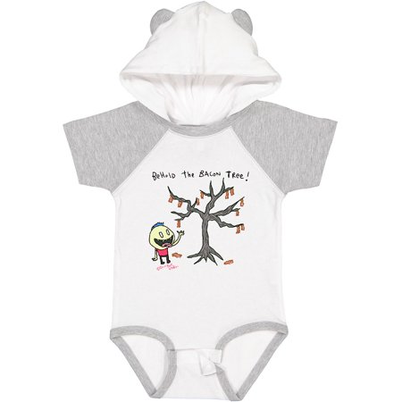 

Inktastic Behold the Bacon Tree! Gift Baby Boy or Baby Girl Bodysuit