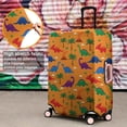 thumbnail image 4 of Orange Dinosaur Volcano Pattern Luggage Cover Fashion Suitcase Cover Baggage Covers Fit 25-28 Inch Luggage (Go Travel), 4 of 5