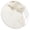 White-23inch, variant on 23" Round Sintered Stone Tabletop, Classic Ivory White Replacement Table Top for Dining Room
