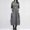 Gray, variant on Women's Casual Dress,Winter Long Sleeve Midi Dress Casual Dress Solid Color Round Neck Fleece Sweatshirt Dress Long Sleeve Warm for Fall Women Daily Wear