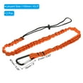 thumbnail image 2 of Tool Lanyard with D Hook, 2 Pack 43" Safety Tool Leash 0.8" Width, Orange, 2 of 5
