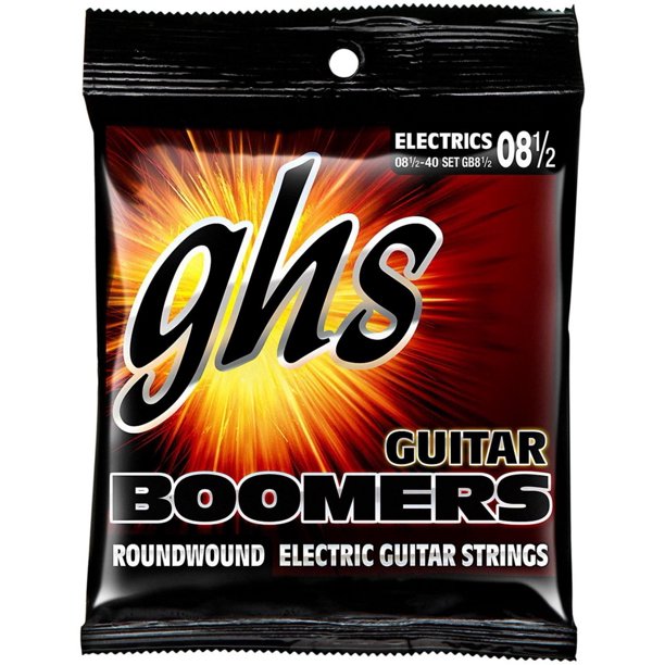 GHS GB8 1/2 Boomers Ultra Light+ Electric Guitar Strings