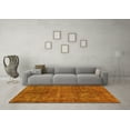 thumbnail image 3 of Ahgly Company Indoor Rectangle Abstract Yellow Modern Area Rugs, 7' x 10', 3 of 4