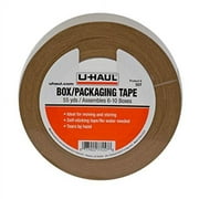 U-Haul Moving Box Paper Tape (Ideal for Moving, Packing, Storage Boxes) - 55 Yard Roll - Easily Tears by Hand