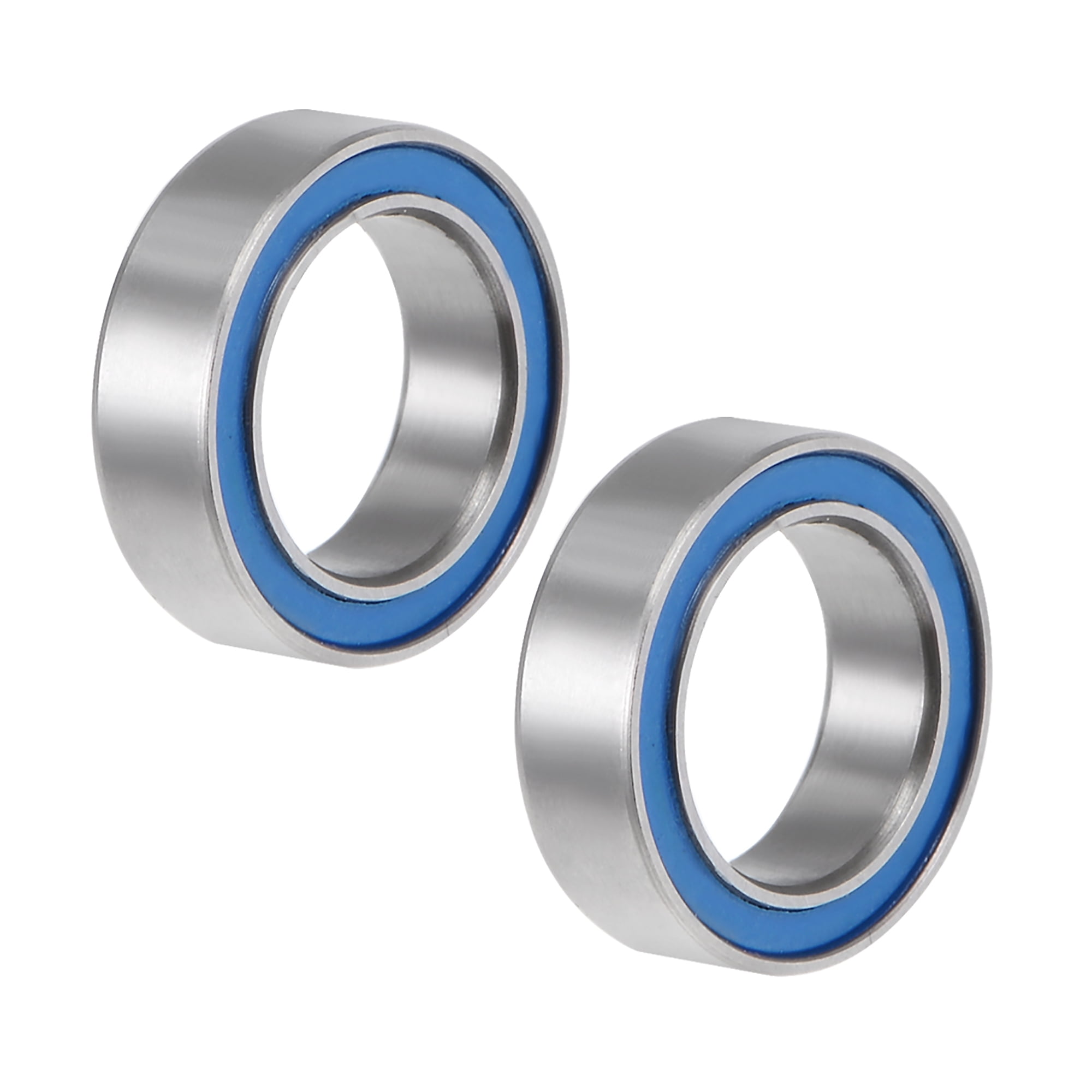uxcell® MR128-2RS Deep Groove Ball Bearing 8x12x3.5mm Double Sealed ABEC-3 Bearings 4-Pack