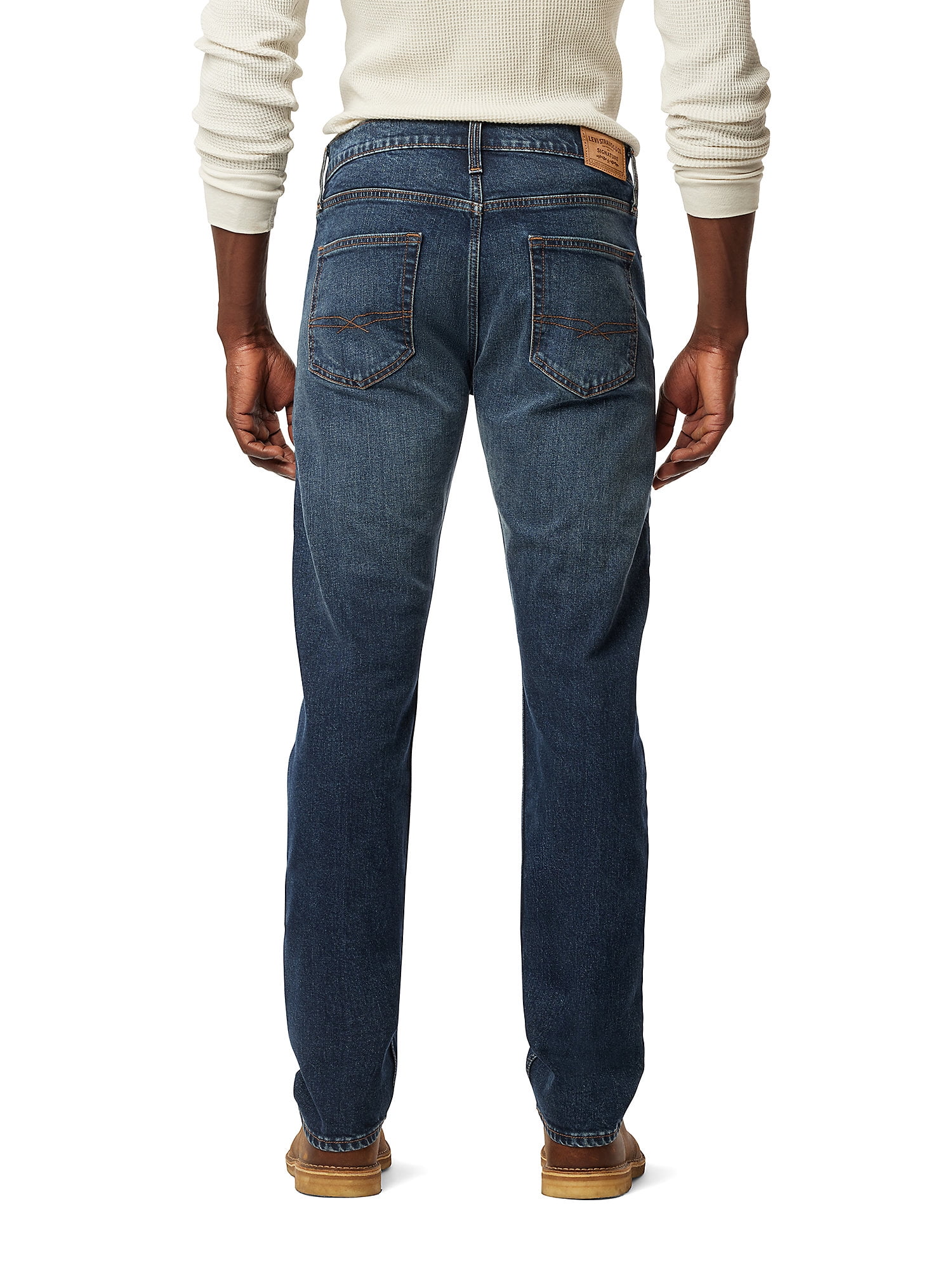 Levi Strauss Signature Men's Regular Taper Fit Jeans