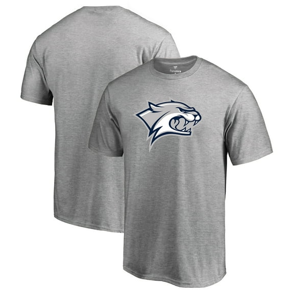 Men's Ash New Hampshire Wildcats Primary Logo T-Shirt