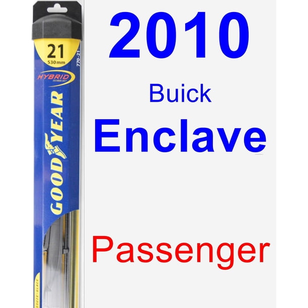 2010 Buick Enclave Passenger Wiper Blade Hybrid Walmart Com Walmart Com