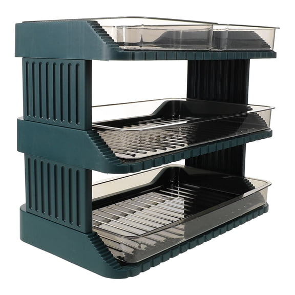 OULII Sturdy Dark Rack with Multi Layers for Food and Fruit Storage