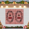 thumbnail image 4 of Puntoco Banner para puerta de garaje de Navidad, copos de nieve de colores, decoraciones navideñas para puerta de garaje, decoraciones navideñas de fondo, fiesta de invierno de Año Nuevo, 4 of 6