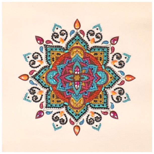 Cuadros Decorativos Kit de pintura de diamante de forma especial de parte de patrón de mandala de mosaico de bricolaje (YK137) Sywqhk Nuevos Originales