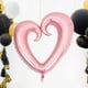 thumbnail image 5 of 6 globos de helio grandes en forma de corazón de 43 pulgadas, globos de aluminio, globos de aluminio para ceremonia de compromiso de boda, día de San Valentín, color aleatorio, 5 of 5