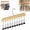 Wood, variant on Legging Organizer for Closet with 10 Clips, 360° Rotating Space Saving,  Vertical Space Saver & Wrinkle-Free Storage Solution for Closet Organizer, Storage