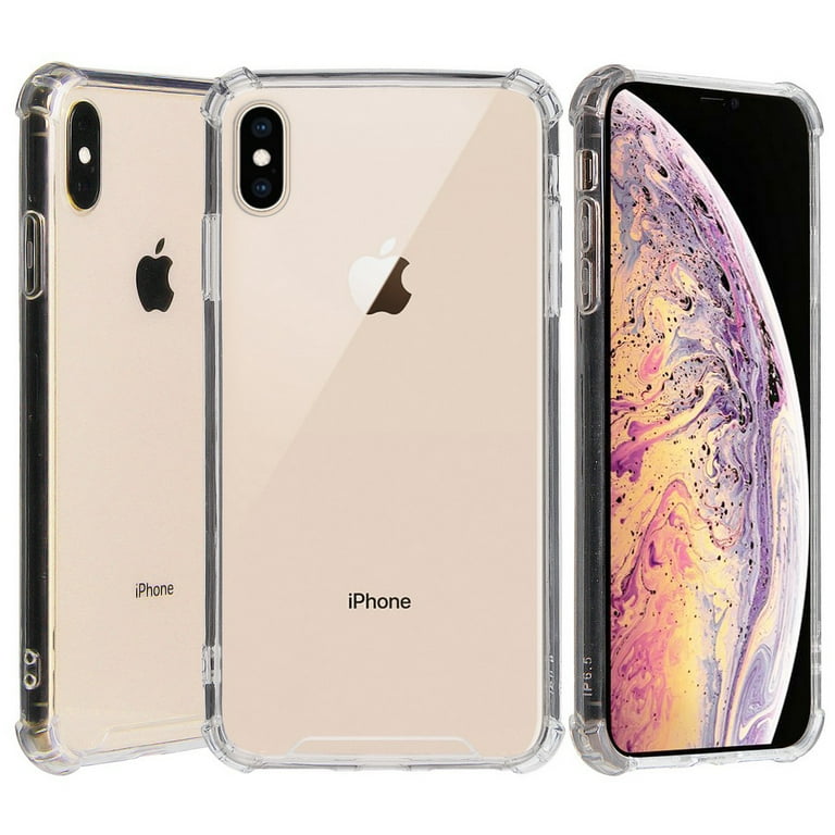 Clear Case for iPhone Xs Max, Beyond Cell [Aquaflex Clear Case for iPhone Xs Max, Beyond Cell [Aquaflex