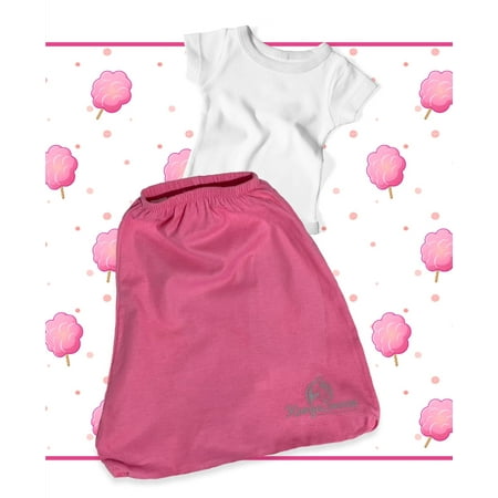 

Baby Blanket Alternative Safe Sleep Sack Super Soft Wearable Blanket One-Size-Fits-All Pink Cotton Candy by KangaSnooze