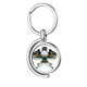 thumbnail image 1 of La cultura tradicional China Patron Kite Rotating keychain Metal Keyring Holder, 1 of 2