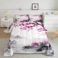 thumbnail image 1 of Erosebridal Ensembles de Literie Mont Fuji Japonais Double avec Couette, Insert de Couette à Impression à l'Encre, Ados, Réversible 3 Pcs, 1 of 7