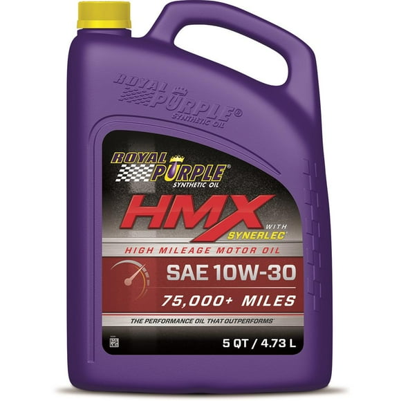 Royal Purple Oil 11750 HMX; SAE 10W30; Synthetic; 5 Quart Bottle; Single