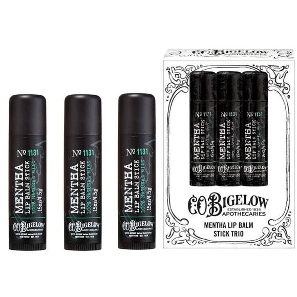 Bálsamo labial C.O. Bigelow Mentha con manteca de karité y aceite de menta