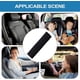 thumbnail image 3 of Seatbelt Covers 2Pack Seat Belt Pad Protector Adjustable Ergonomic Car And Truck Driving Safety Enhances Comfort Black, 3 of 5