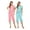 Pink Green Tropical, variant on Pajamas For Women Capri Set Sleepwear Soft Pajamas Short Sleeve Pajama Sleepshirt With Capri Pants