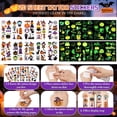 thumbnail image 3 of Amaopus 98 Pcs Halloween Party Favors Bulk Toys for Kids, Tattoos Stamps Slap Bracelets Rubber Bracelets Halloween Pinata Stuffers, Trick-or-Treat Goodie Bag Fillers Classroom Game Prizes, 3 of 8
