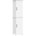 thumbnail image 1 of Monroe Two-Door Tall Cabinet - White, 1 of 7