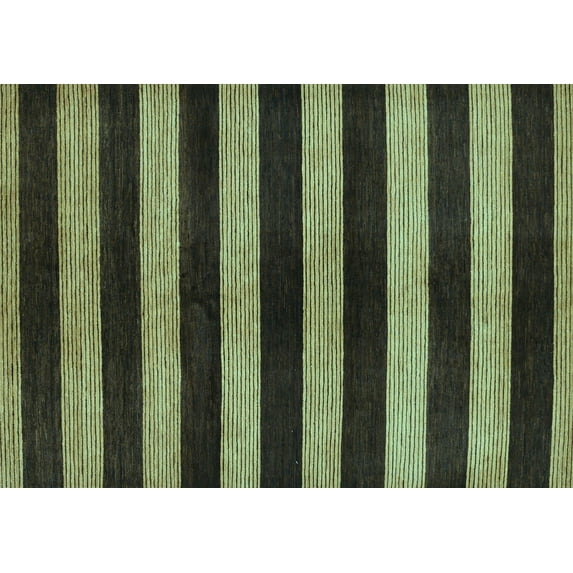 Ahgly Company Indoor Rectangle Oriental Light Blue Modern Area Rugs, 3' x 5'