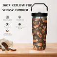 thumbnail image 3 of 30 oz Fox Iceflow Flip Tumbler with lid and Straw,Fox CoffeeTravel Mug Cup Water Botter, Fox Gifts for Fox Lovers Fox Stuff Decor Accessories, 3 of 6
