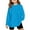 #A09-Light Blue, variant on XADYUY Girls Long Sleeve T Shirts Size 6-7 Crewneck Winter T-Shirts for Kids Girls Trendy Basic Girls Tops Trendy Oversized Girls Blouses,4-5 Years Black