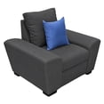 thumbnail image 3 of Sillon 1 plaza El Bazar Store Islandia Lino Gris Oxford Modular Moderno Sala, 3 of 4