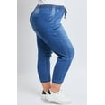 thumbnail image 3 of YMI Women's Plus Size High Rise Elastic Waist Jogger, 3 of 6