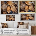 thumbnail image 4 of Designart "Harmonious Autumn Leaves In Sunlight VI" Leaves Floater Framed Canvas Prints, 4 of 5