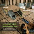 thumbnail image 3 of TACTACAM Defend 360 Cellular Security Camera, 4K Photos, 1080p Video, Solar + Rechargeable Battery, 360 Pan/Tilt/Zoom, LTE Cellular, Motion Alerts, Weather Resistant Includes Mount & Cloth 4PK, 3 of 9