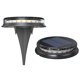 thumbnail image 5 of Luz subterránea Luces solares de suelo Luz cálida LED Luces de disco solar al aire libre IP68 Luces Meterk 1 piezas, 5 of 7