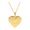 2, variant on HUANLEDASH Heart Photo Locket Pendant Necklace Photo Frame Promise Love Keepsake Necklace Polished Alloy Adjustable Length Retro Style Valentines Day Gift Anniversary Jewelry