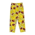 thumbnail image 4 of Sigee Duck with Star Sunglasses Print Women's Soft Pajama Pants - Breathable and Comfortable Lounge Sleep Bottoms with Elastic Waistband and Pockets-X-Large, 4 of 9