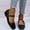 Black, variant on Womens Sandals Square Close Toe Dressy Summer Wide Width Shoes Fashion Low Chunky Heel Sandal