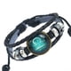 thumbnail image 5 of Luminous Twelve Constellation Artificial Gemstone Bracelet ,Beaded Rope PU Leather 12 Constellation Woven Bracelet, 5 of 5