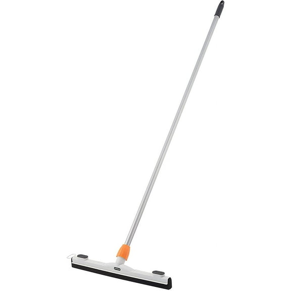 Superio 18 Foam Floor Squeegee, with 48 Metal Handle, Wipe and Dry Washing Floors