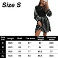 thumbnail image 2 of Vestidos De Camiseta De Manga Corta A Rayas De Verano para Mujer Vestidos Informales De Swing Aline,S, 2 of 5