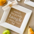 thumbnail image 4 of Luxenap Brown Paper Luncheon Napkin - Live Joyfully - 13" x 13" - 500 count box, 4 of 4